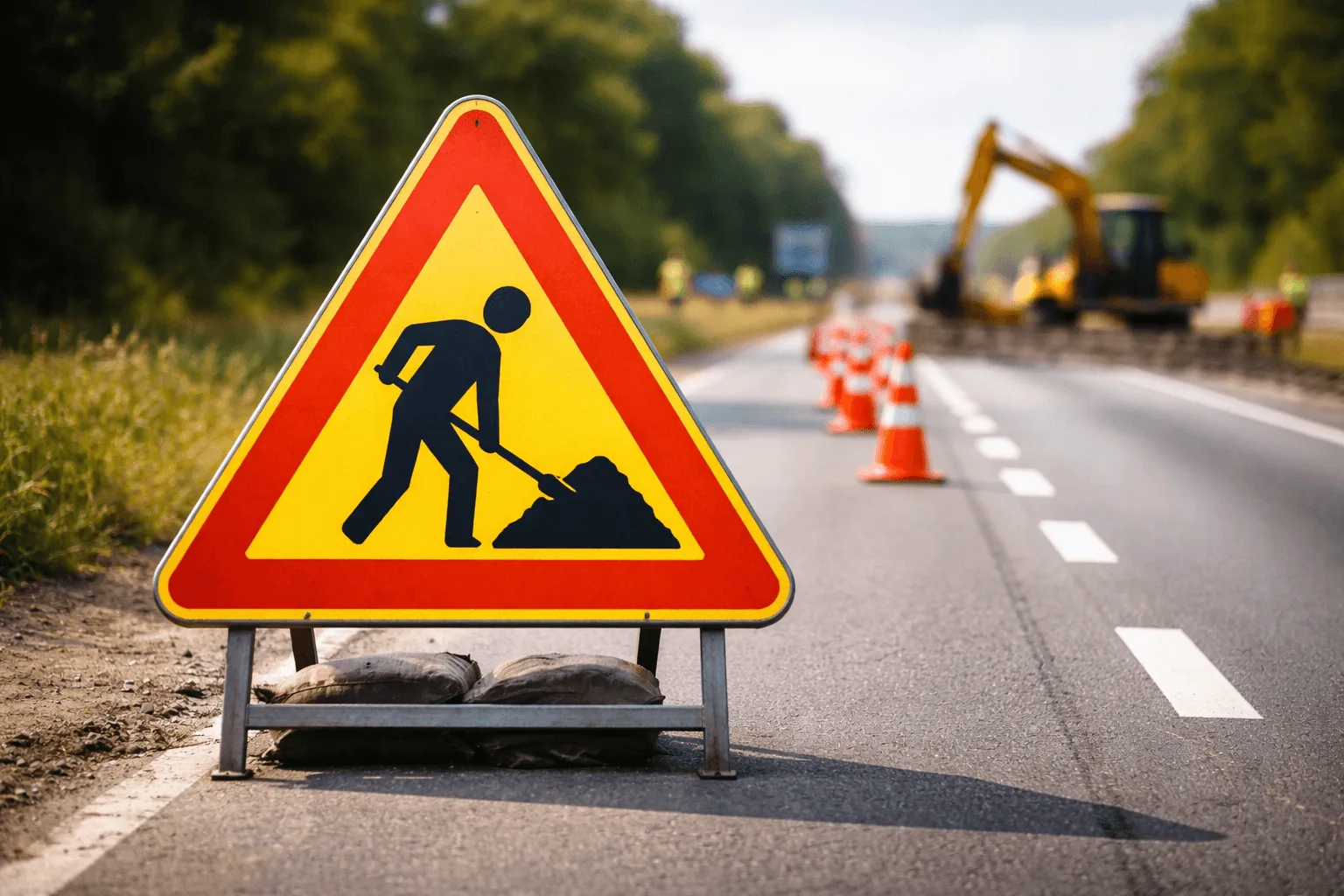 werkzaamheden N275 Maasbree